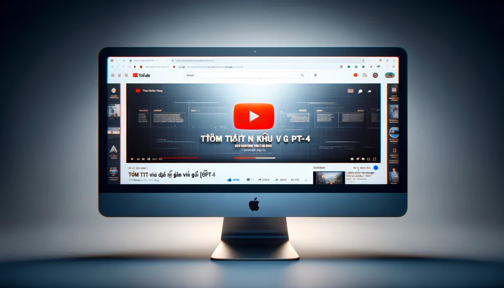 Tóm tắt video Youtube nhanh chóng với GPT-4