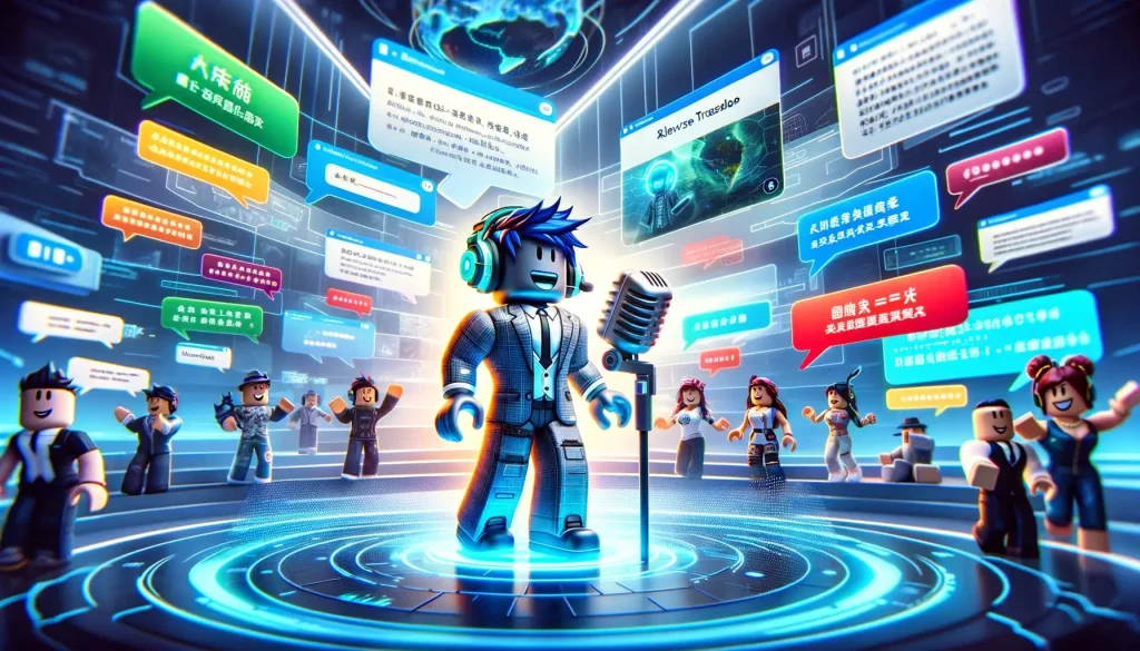 Roblox phát hành công cụ dịch AI chat đa ngôn ngữ thời gian thực