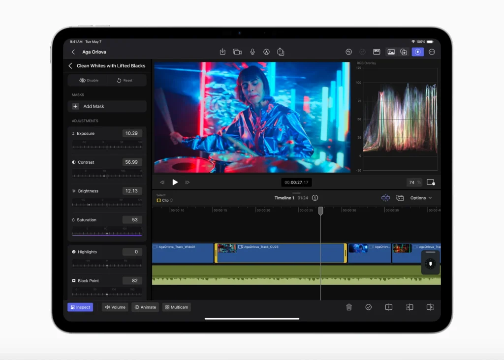 Apple ra mắt ứng dụng Camera Final Cut mới cho iPhone và iPad