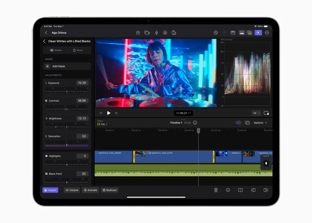 Apple tung ra Final Cut Pro 2 cho iPad cùng lúc với Final Cut Pro 10.8 cho Mac