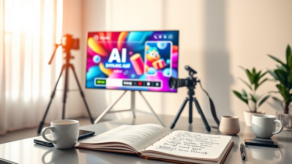 ai enhanced engaging advertising video