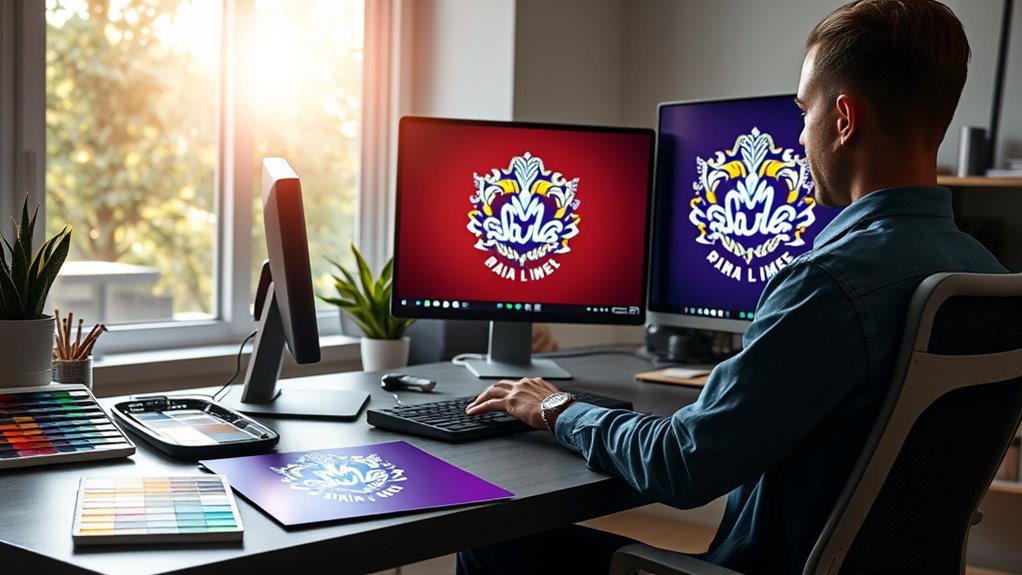 professional logo establishes identity