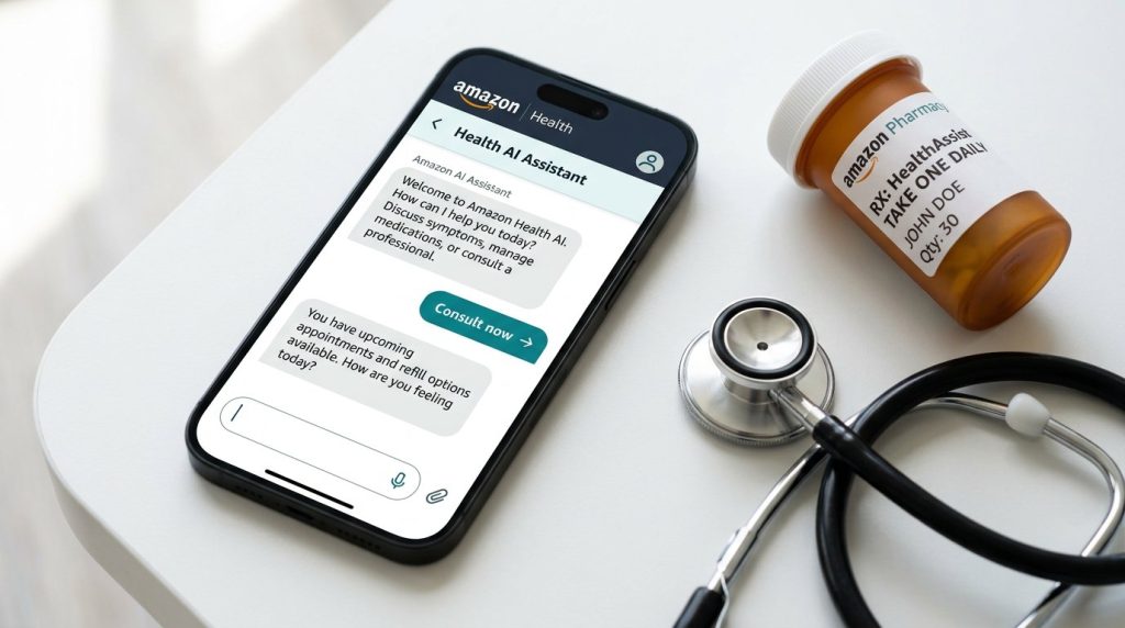 Amazon đưa trợ lý AI y tế lên website và ứng dụng di động