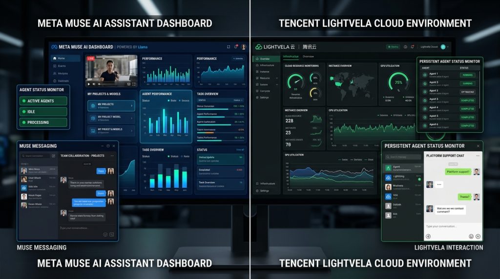 Tencent phát triển LightVela đối đầu Meta Muse trong cuộc đua AI Agent toàn cầu