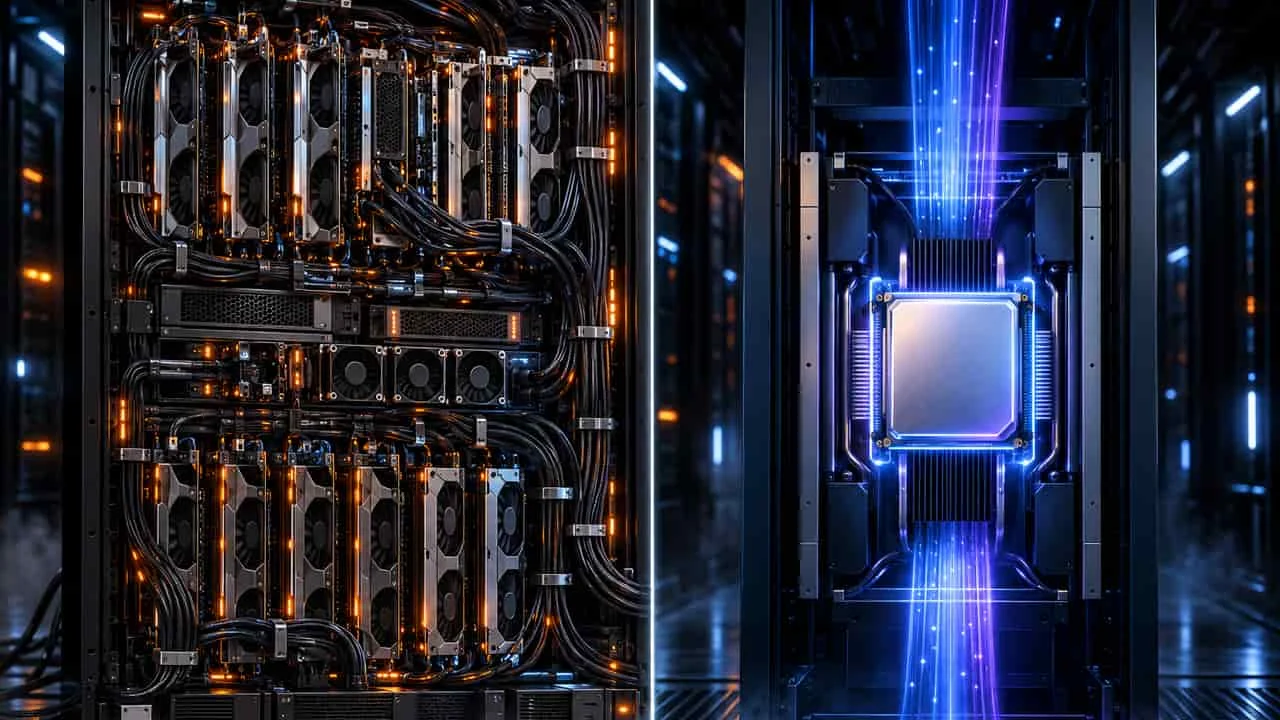 Phần cứng card đồ họa GPU thử nghiệm hiệu năng thông lượng với các engine suy luận đơn nhiệm